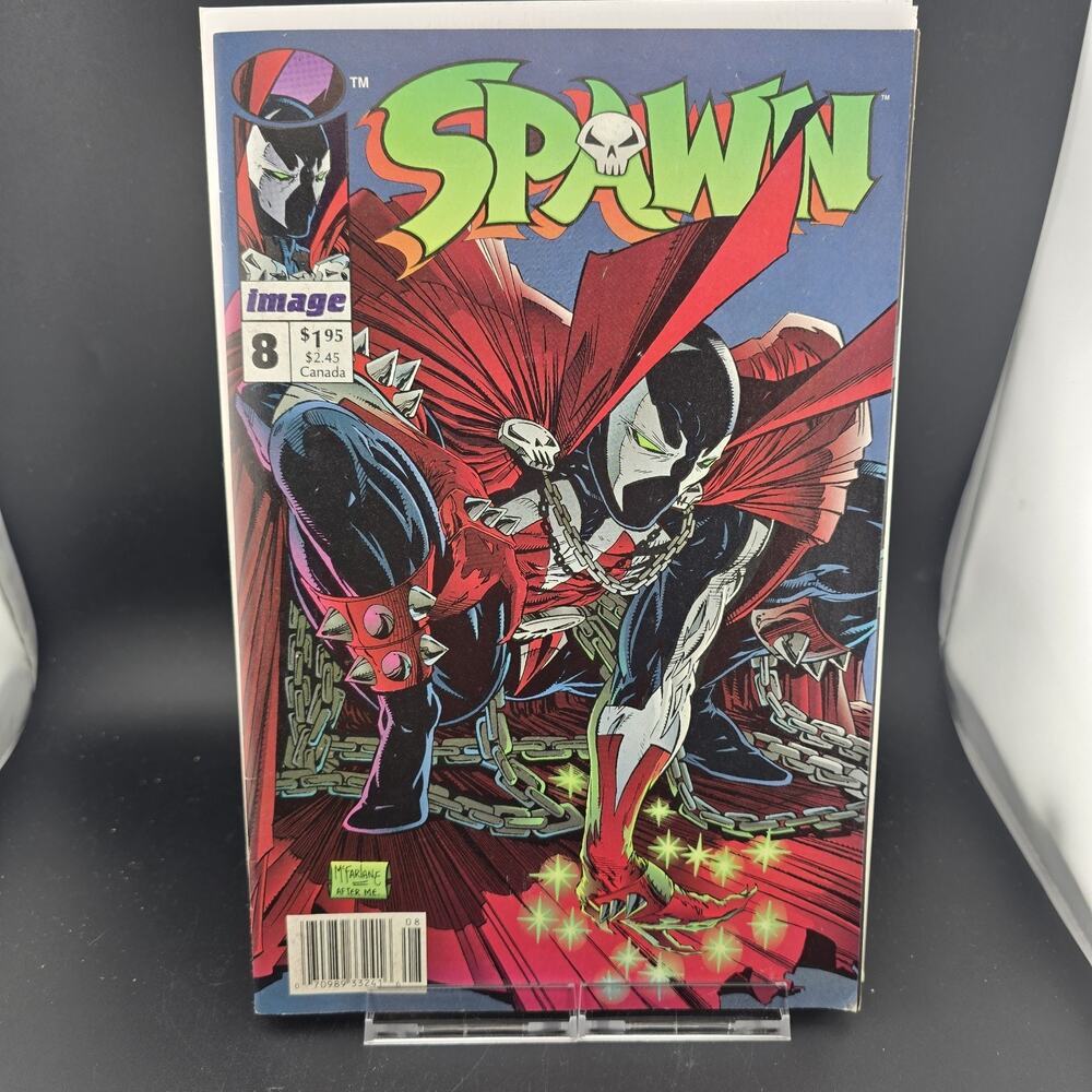Spawn #8 Comic Book (1993, Image) VF/NM 9.0-9.2 High Grade Direct Ed Alan Moore
